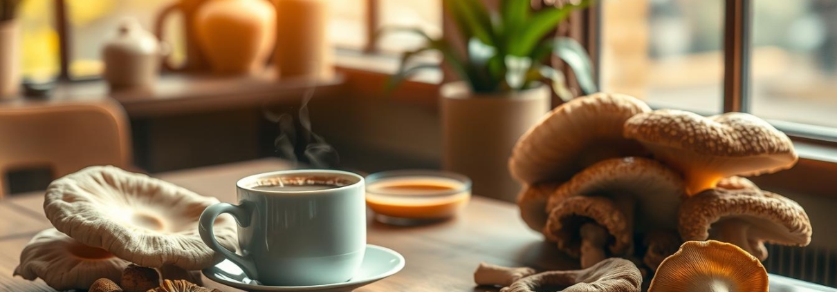 Mushroom-Infused Coffees