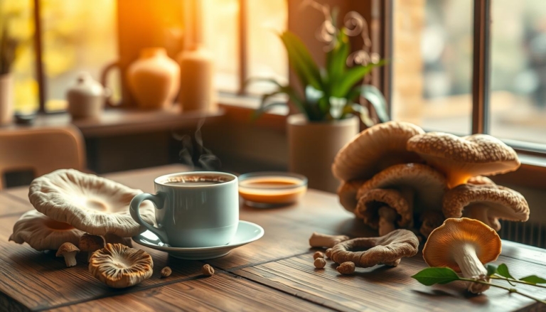 Mushroom-Infused Coffees