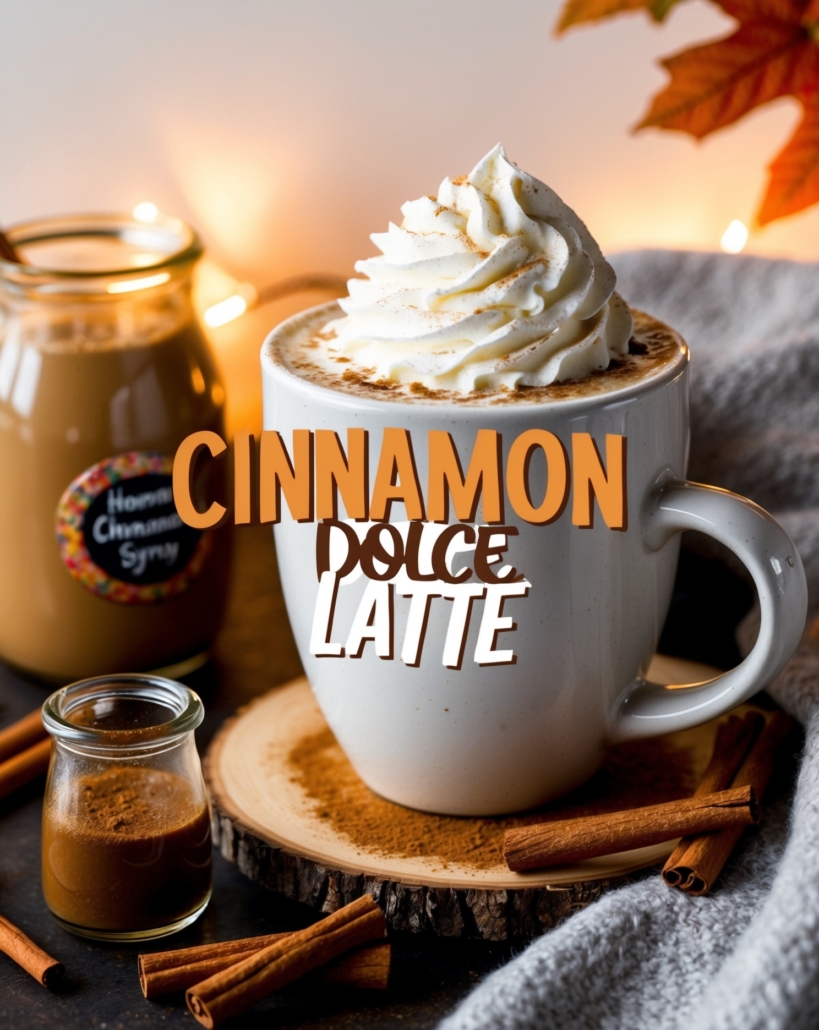 Discover how to make Cinnamon Dolce Latte like pro at home