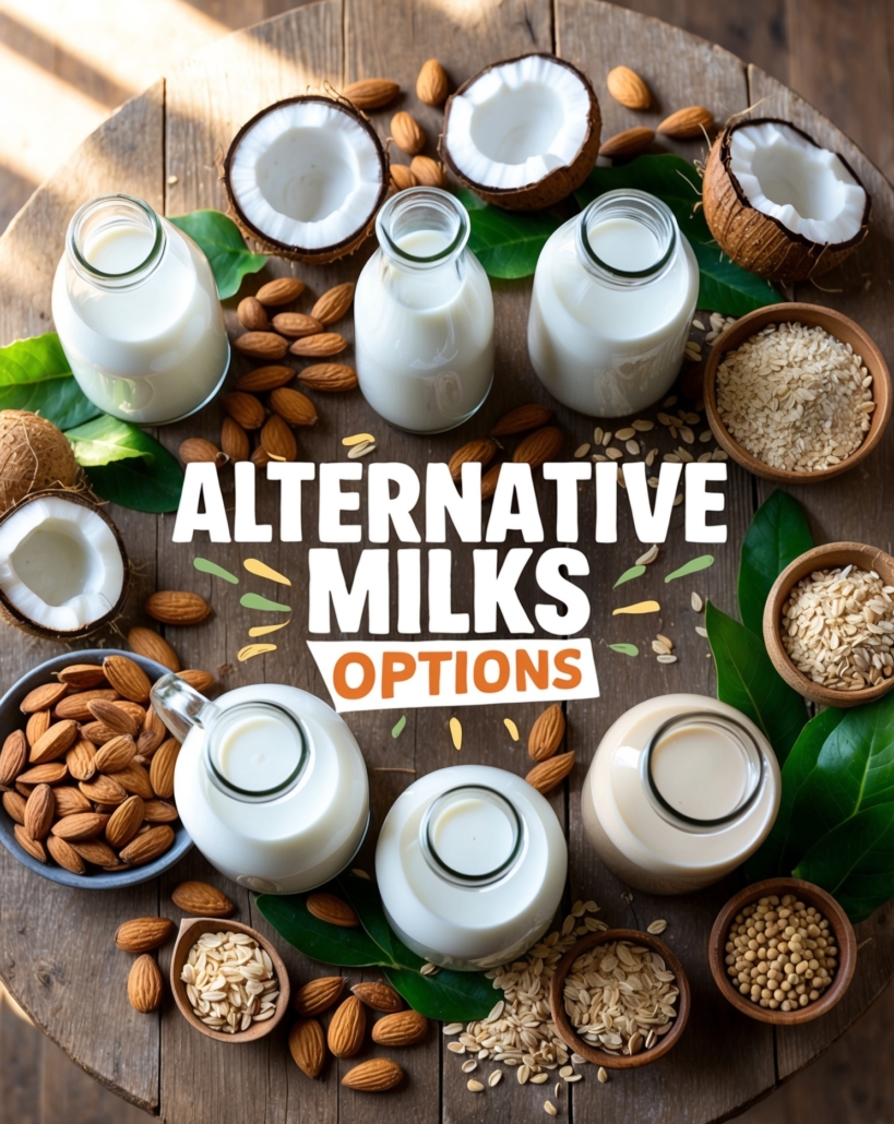 Discover Delicious Alternative Milks Options