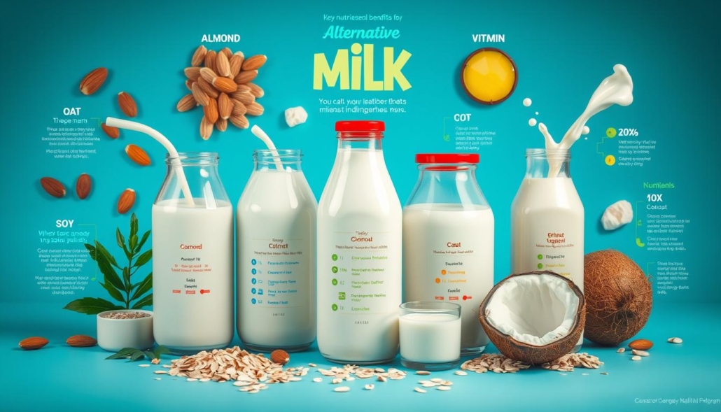 nutritional value of alternative milks