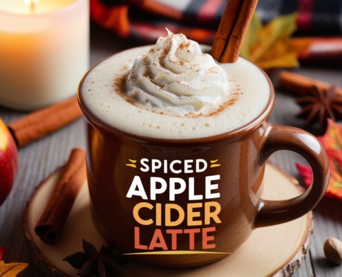 Spiced Apple Cider Latte