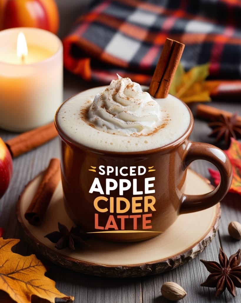 How to Make the Best Spiced Apple Cider Latte at Home