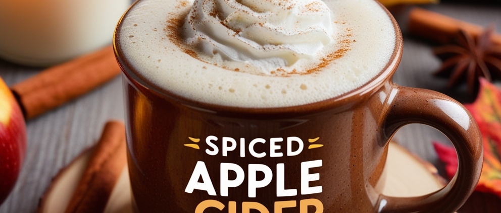 Spiced Apple Cider Latte