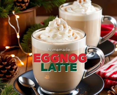 How to make Eggnog latte