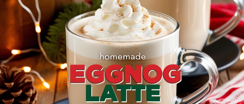 How to make Eggnog latte