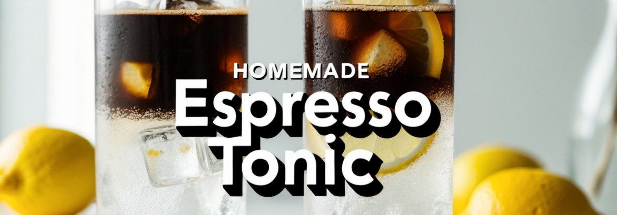 Home Make Espresso Tonic