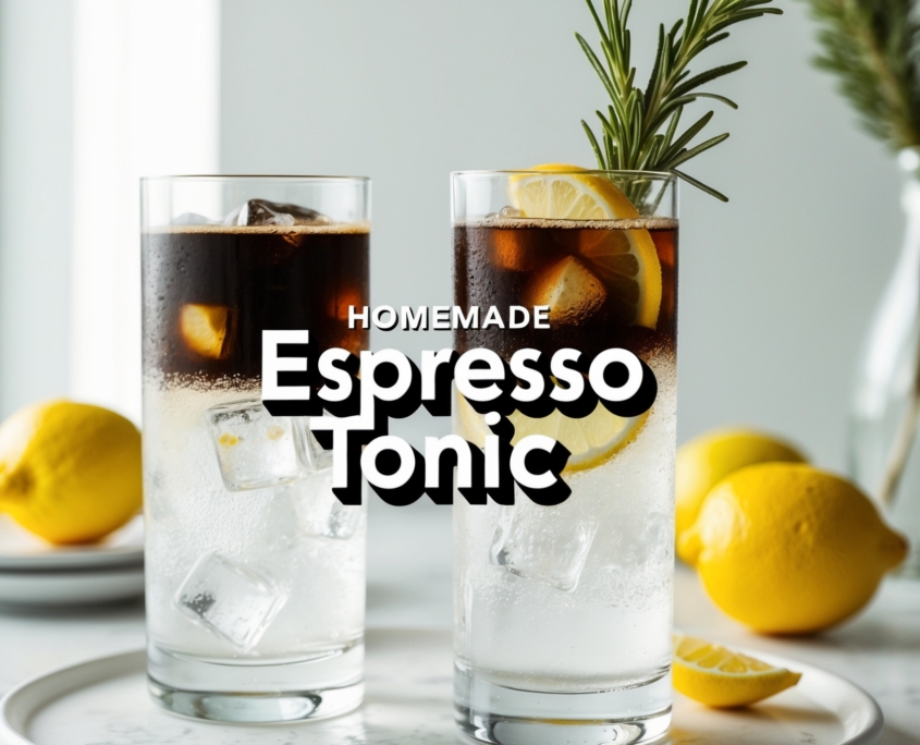 Home Make Espresso Tonic