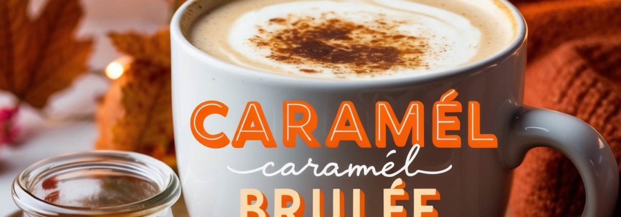 How to make Caramel Brulée Latte at home