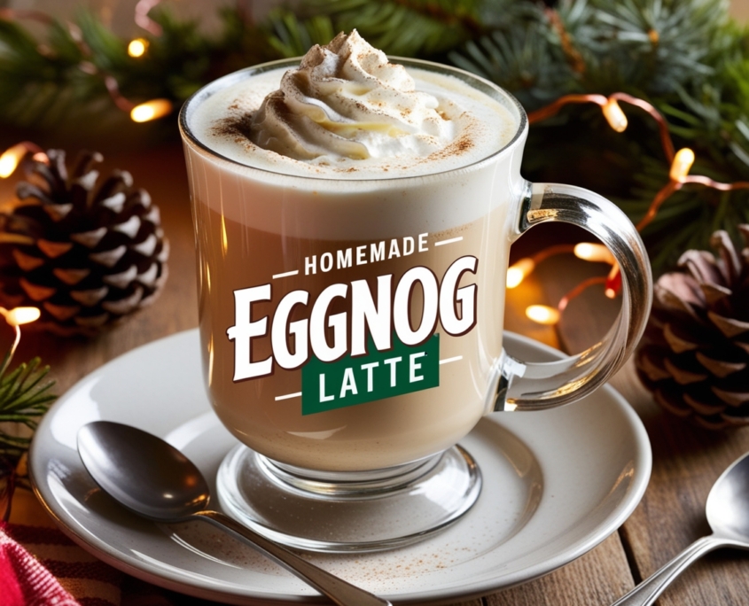 How to make Eggnog Latte