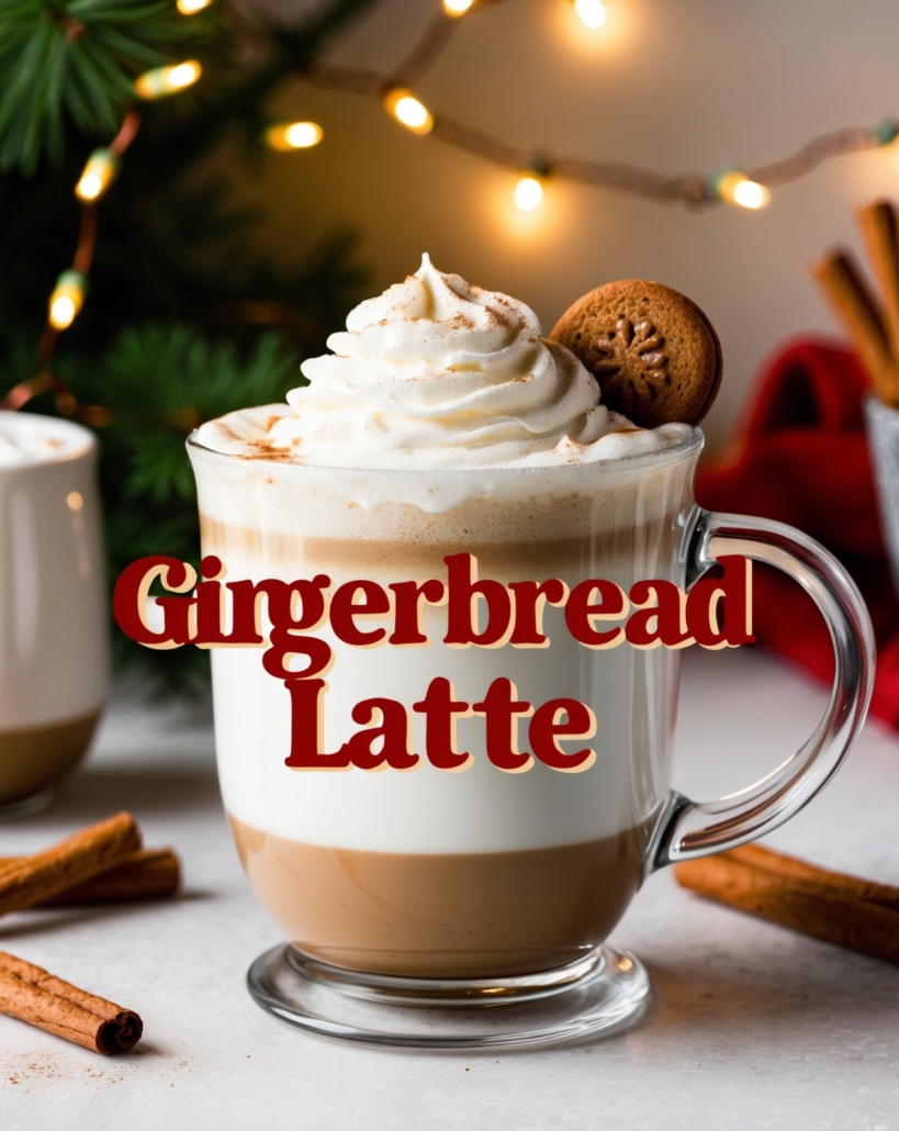 Gingerbread Latte at Home: A Festive, Easy Recipe