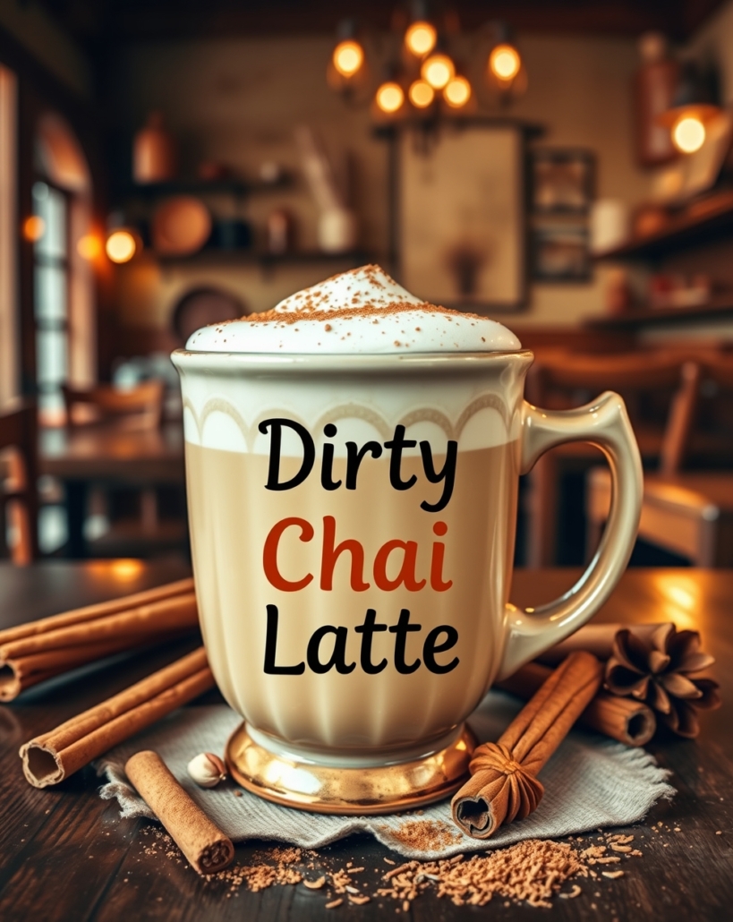 Dirty Chai Latte