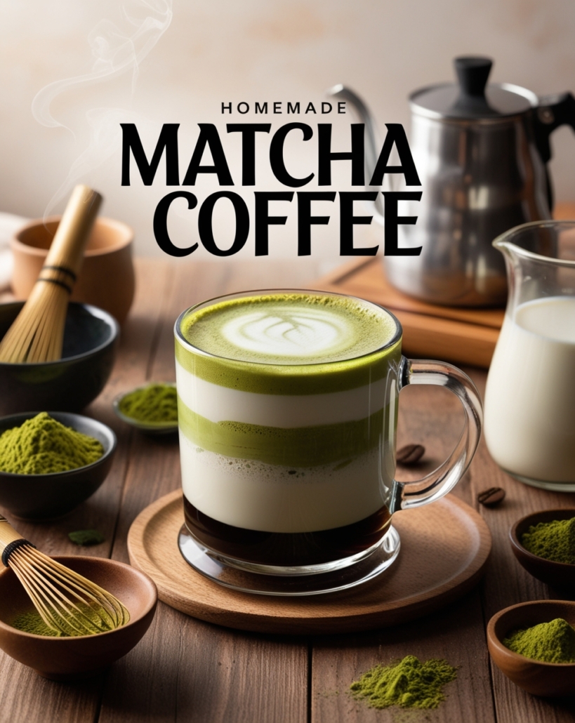 How to make Matcha Coffee at Home