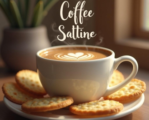 Coffee and Buttered Saltines: The Perfect Pairing for Your Snack Time