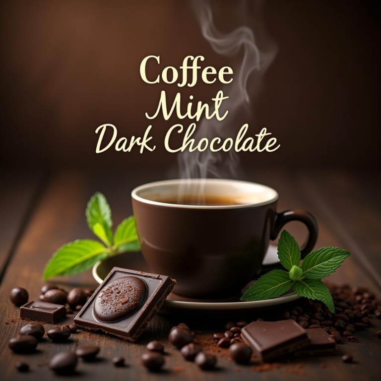 Coffee and Mint Dark Chocolate Delight: A Perfect Flavor Combination for Chocolate Lovers