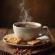 Coffee and Whole Wheat Salted Crackers: Perfect Pairing for Snack Lovers