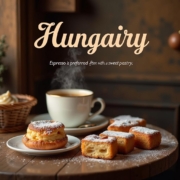 Espresso and Sweet Pastries: Hungary's Perfect Coffee Pairing
